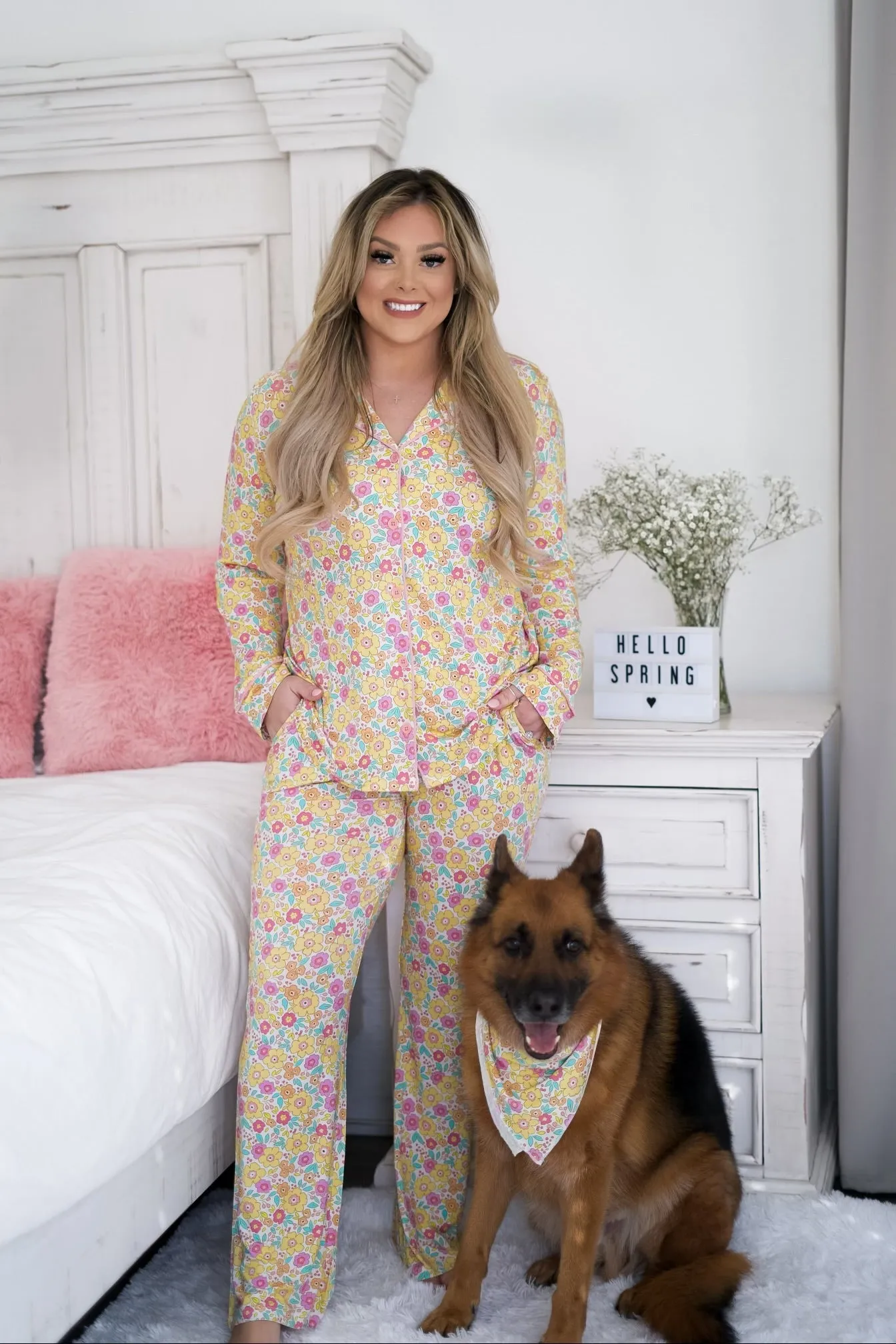 Bloomin' Wildflowers Women’s Relaxed Flare Dream Set