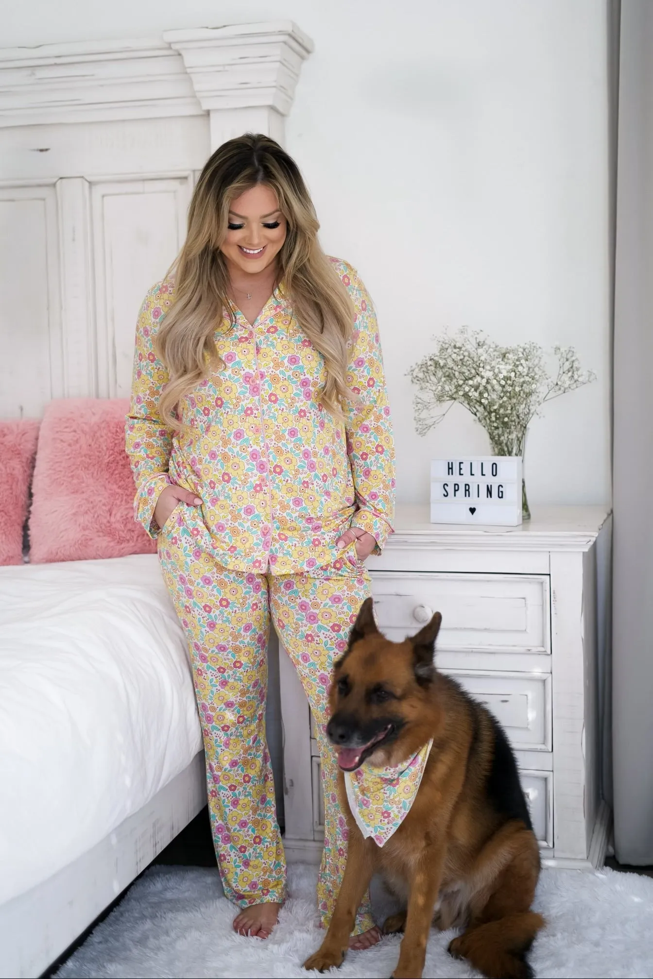 Bloomin' Wildflowers Women’s Relaxed Flare Dream Set