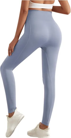 BZGTZT Womens High Waist Athletic Running Leggings Casual Workout Yoga Compression Pants Butt Lifting Yoga Pants