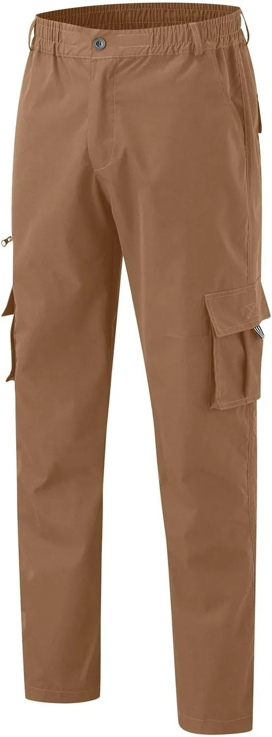 Men's Cotton Casual Sweatpants Color Pocket Trousers Loose Sports Trousers Sweatpants Track Training Athletic Jogger
