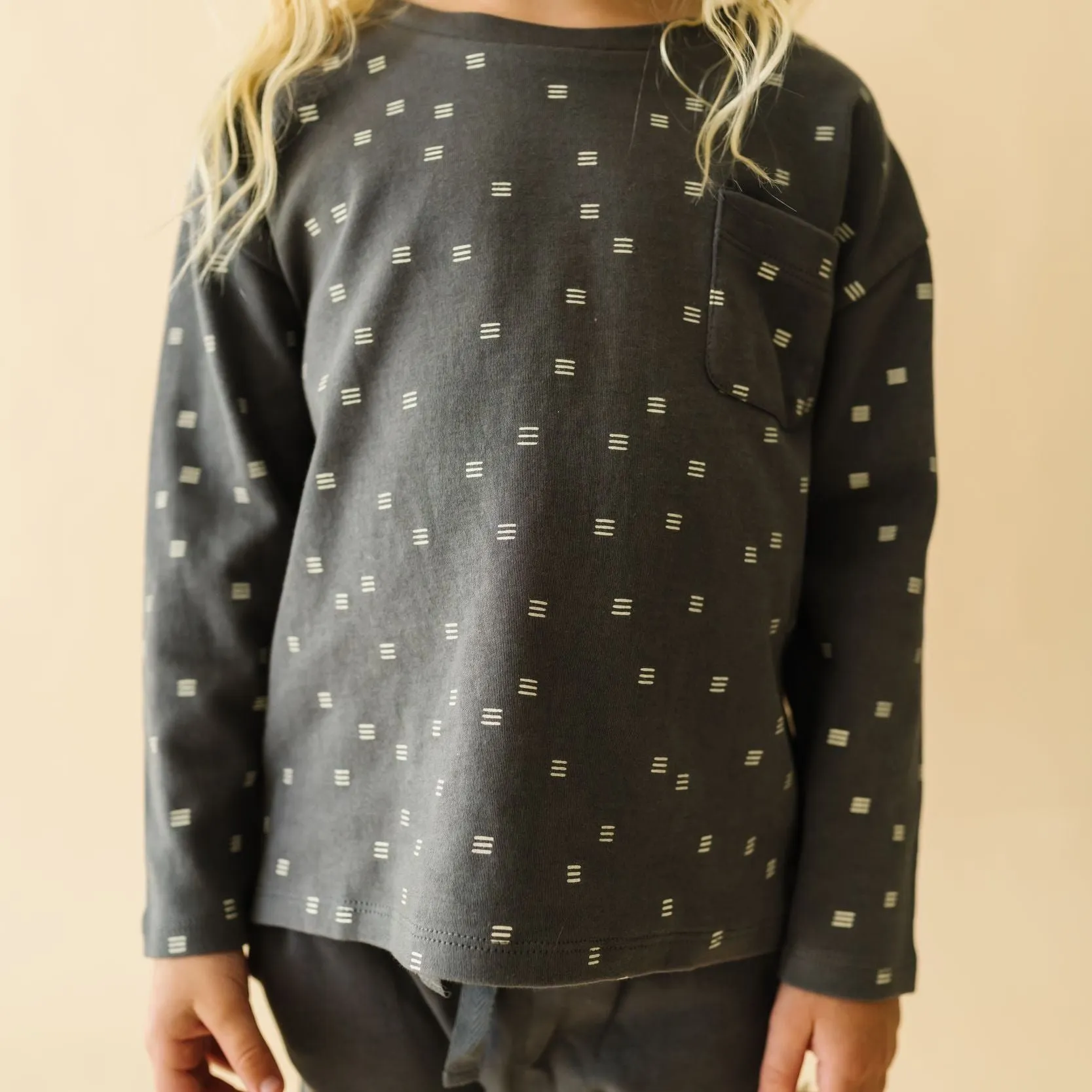 Organic Long Sleeve Tee & Pant Set -Tribe